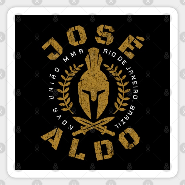 Jose Aldo Sticker by huckblade